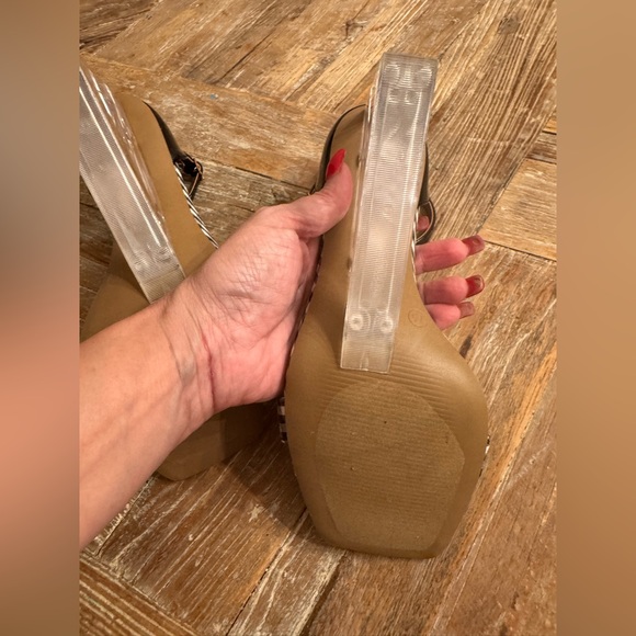 Betsey Johnson Gingham Heels with Fruit Accents - Picture 8 of 9